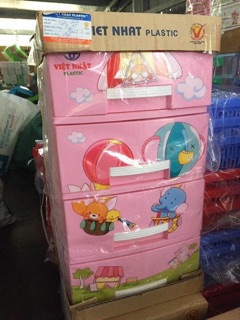 Tủ Kitty Việt Nhật 3,4 tầng