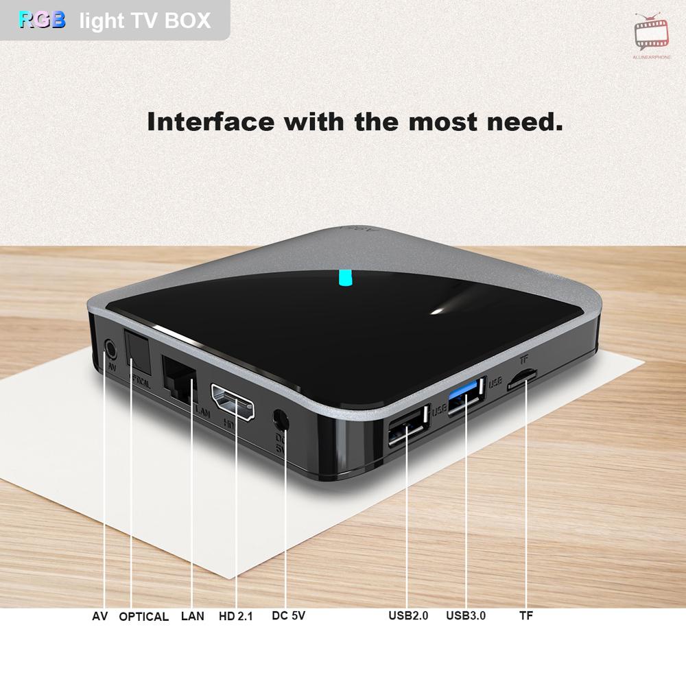 Tv Box A A95X F3 Air Smart Tv Box Android 9.0 8k Uhd 4k 75fps Media Player Amlogic S905X3 2gb / 16gb 2.4g / 5g Wifi Bt4.2 100