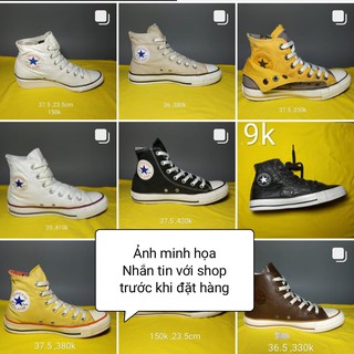 Giày Converse 2hand Chính Hãng (Đã Qua Sử Dụng)