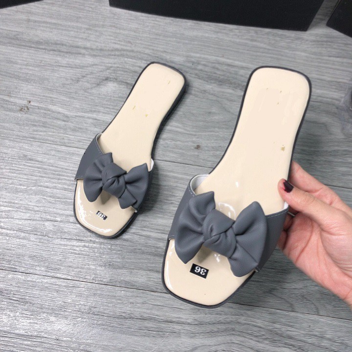 FREE SHIP Dép nữ có nơ nhiều màu siêu xinh | BigBuy360 - bigbuy360.vn