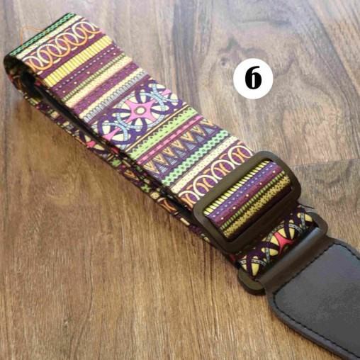 Dây đeo đàn guitar siêu dày và đàn bốn dây