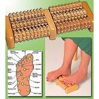 Dụng Cụ Massage Chân Bằng Gỗ