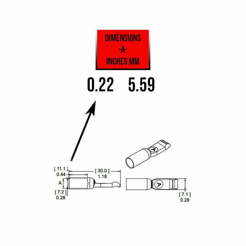 Đầu Nối Dây Điện Bằng Đồng 50AMP Chống Ăn Mòn Siêu Bền Tiện Dụng