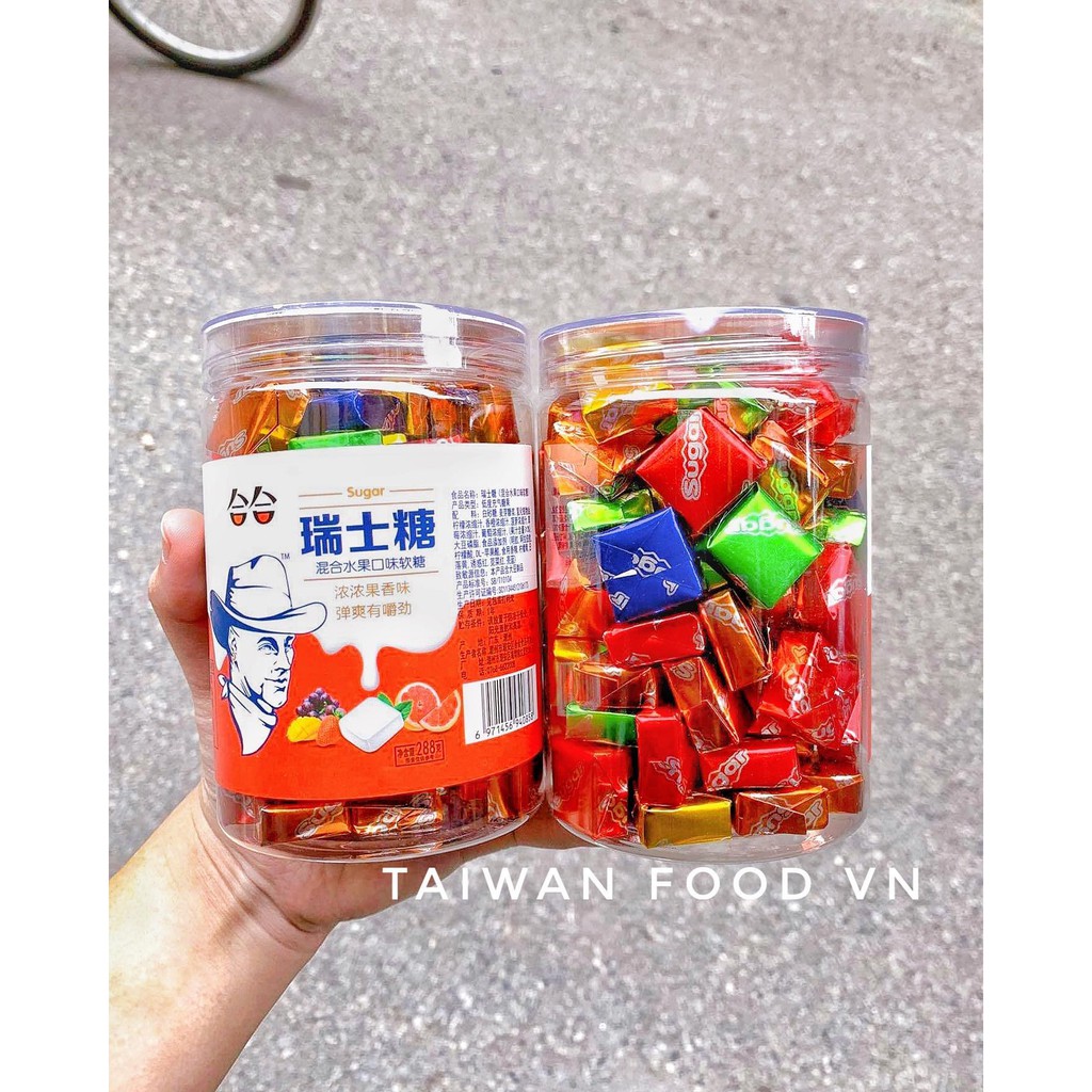 KẸO SỮA CHUA ÔNG GIÀ, MIX 4 VỊ