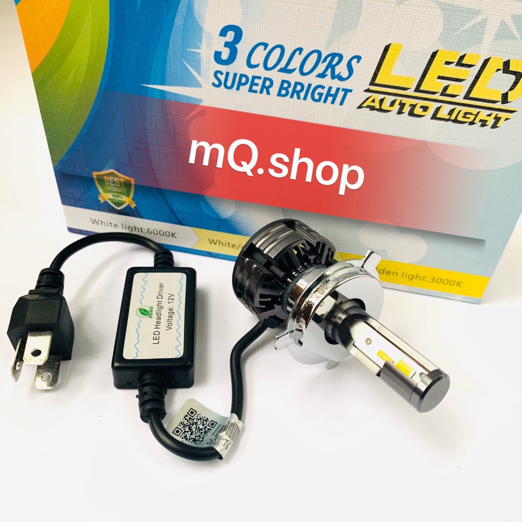 ĐÈN PHA LED T6 3 MẦU ÁNH SÁNG