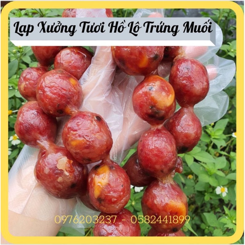 1Kg LẠP XƯỞNG HỒ LÔ TRỨNG MUỐI