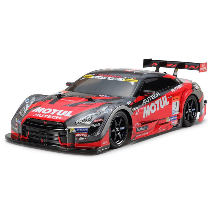 58625 Mô hình xe ô tô điều khiển từ xa 1/10 SCALE R/C 4WD HIGH PERFORMANCE RACING CAR MOTUL AUTECH GT-R (TT-02 CHASSIS)