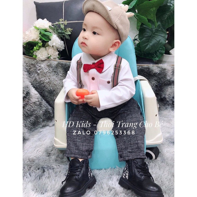 Body vest hàng chuẩn QC,công tử cho bé trai, size từ rất nhỏ, chất cotton tự nhiên dày dặn đẹp, co giãn ( kèm mũ)
