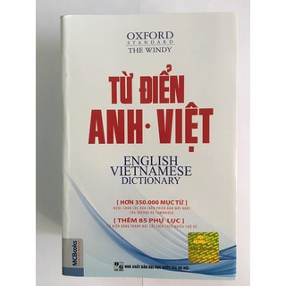 Cuốn sách Từ điển oxford Anh - Việt (Hơn 350.000 Từ) (bìa mềm)