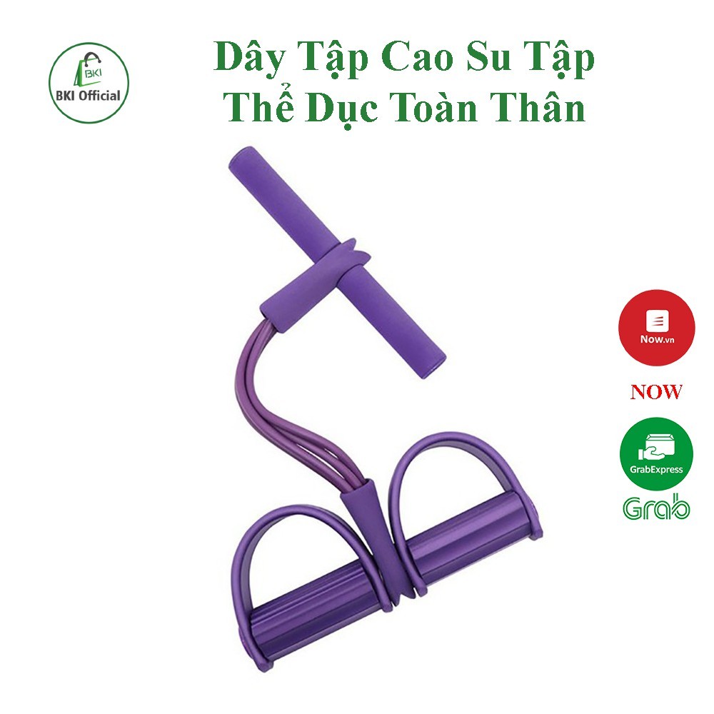 Dây Tập Cao Su Tập Thể Dục Dây Kéo Tập Cơ Bụng Toàn Thân Tại Nhà - DCTBCAOSU