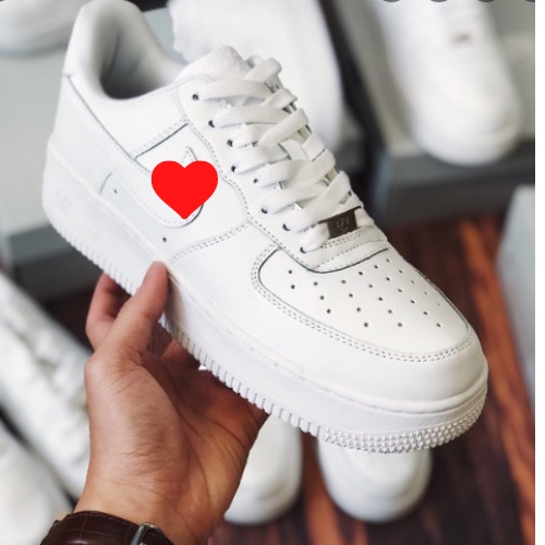 Giày Sneaker nam nữ Thể Thao thấp cổ màu trắngTrắng AF1 Full Box Đủ Size