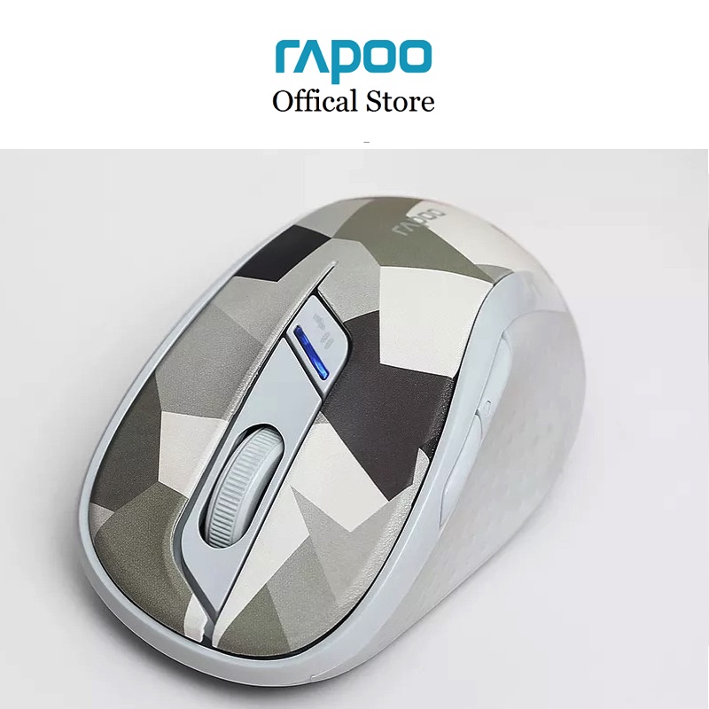 Chuột không dây Rapoo M500 đa kết nối (Bluetooth/ USB receiver)