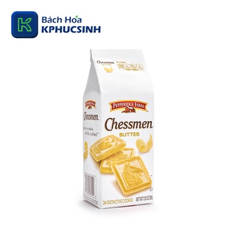 Bánh quy bơ Chessmen hiệu Pepperidge Farm 206g KPHUCSINH - Hàng Chính Hãng