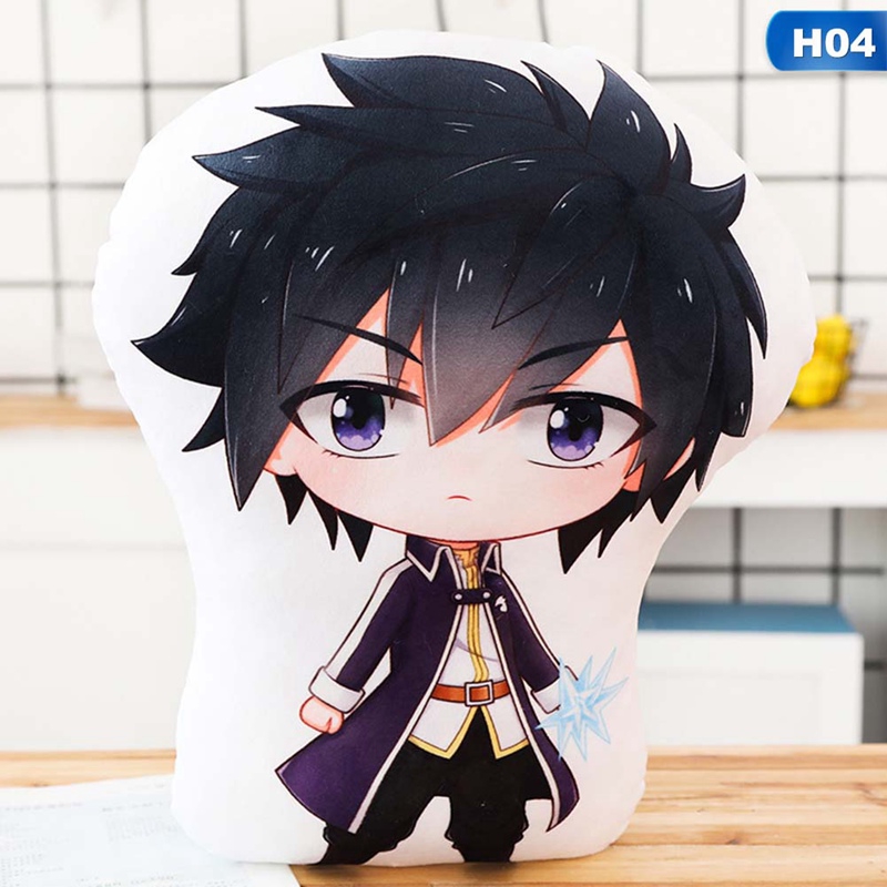 Gối Nhồi Bông Hình Nhân Vật Hoạt Hình Fairytail 20cm