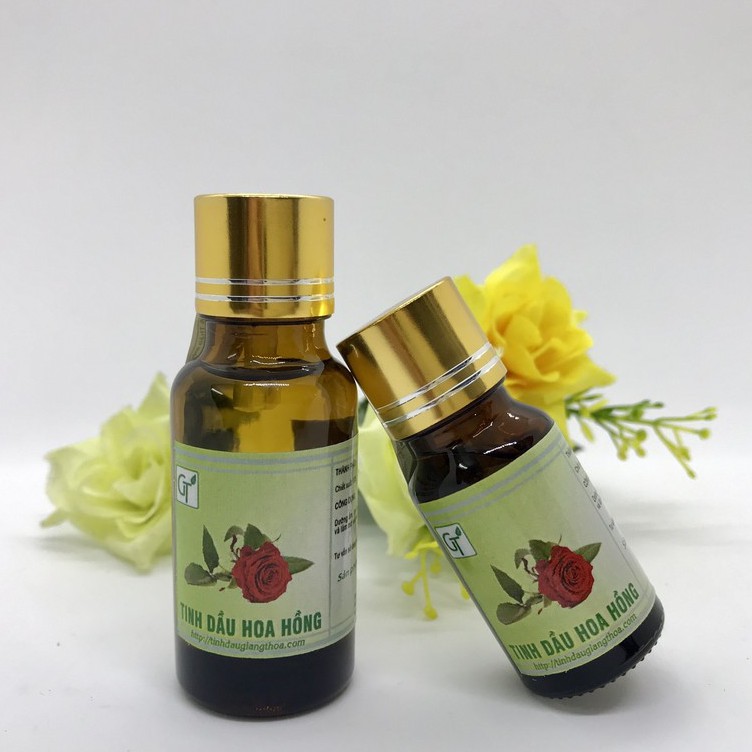 Tinh Dầu Hoa Hồng Nguyên Chất 100ml - Xông Phòng, Treo Xa, Treo Tủ Giúp Khử mùi, Hương Thơm Tự Nhiên  - [HÀNG CAO CẤP]