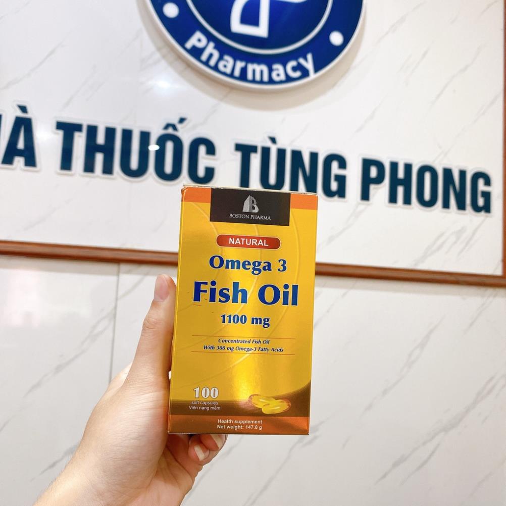 [ Chính - Hãng ]Viên uống Dầu Cá Omega 3 Fish Oil 1100mg Hộp 100 viên