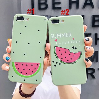 Ốp điện thoại in hình miếng dưa hấu dễ thương cho Iphone 6 6S 6/6S+ 7 8 7/8+ X XS XSMAX XR a255