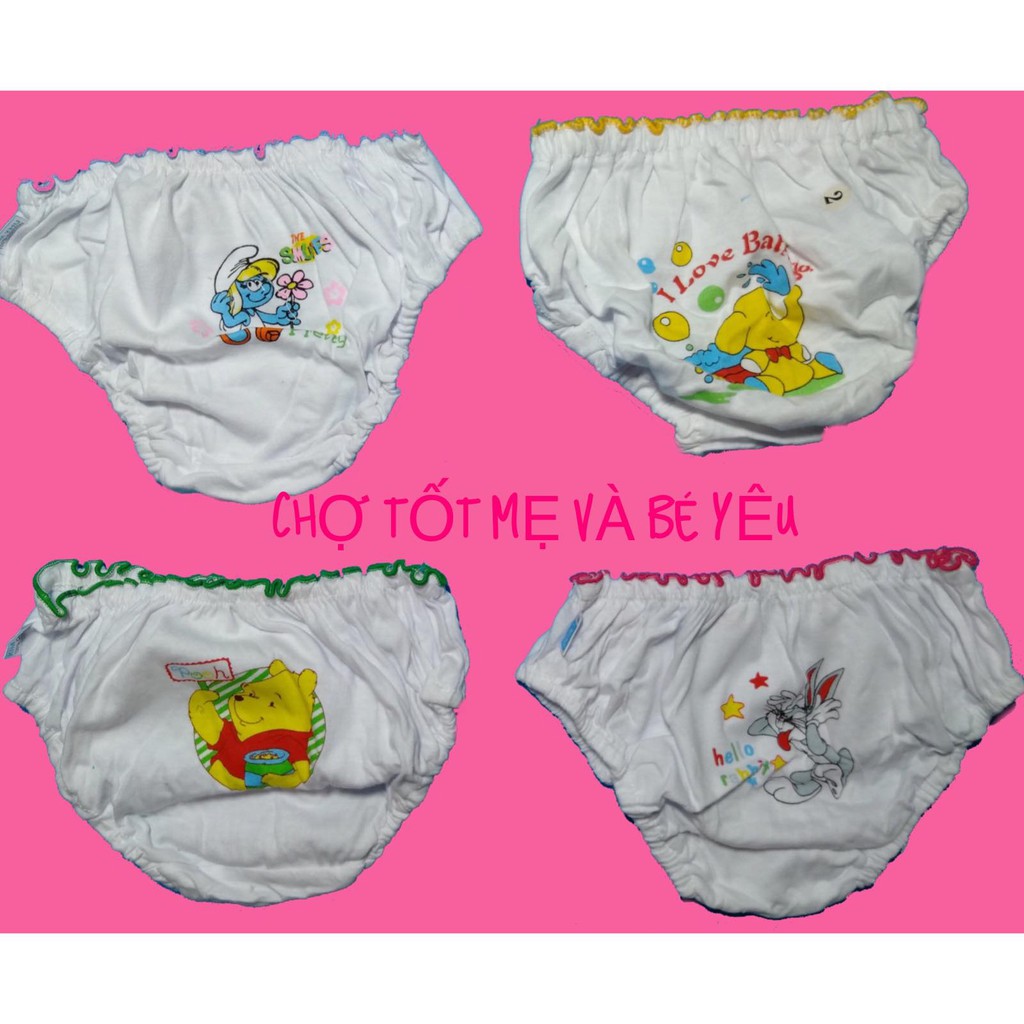 (5-25KG) QUẦN CHIP BÉ GÁI COTTON 100%