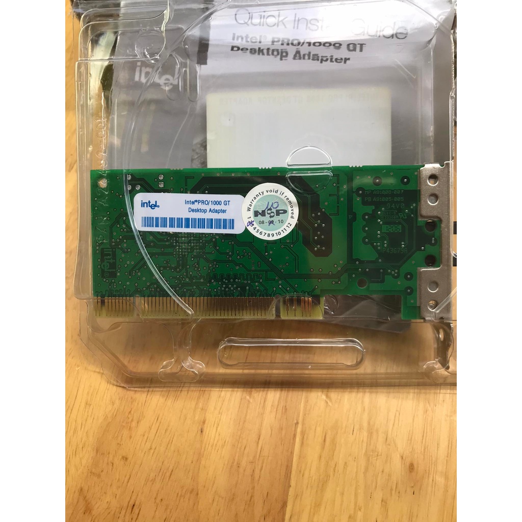 Card mạng Intel Pro/1000 GT PWLA8391GT