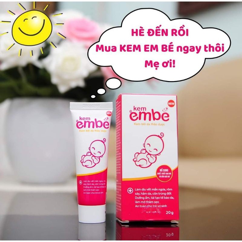 Kem em bé rôm sảy 20 g