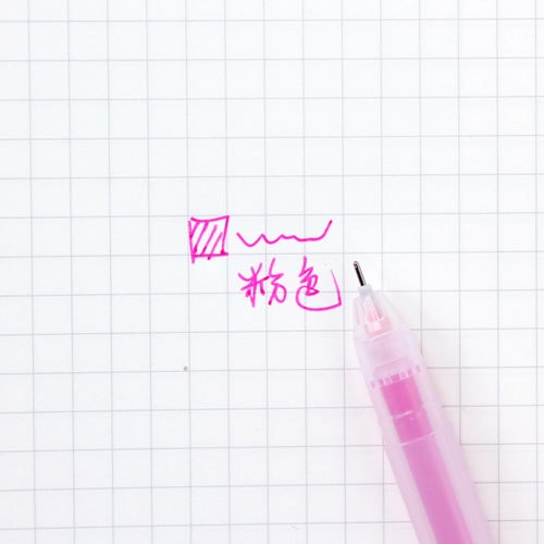 Bút mực gel Mira cute ROSE196,bút viết calligraphy ngòi 0.5mm nhiều màu dễ thương