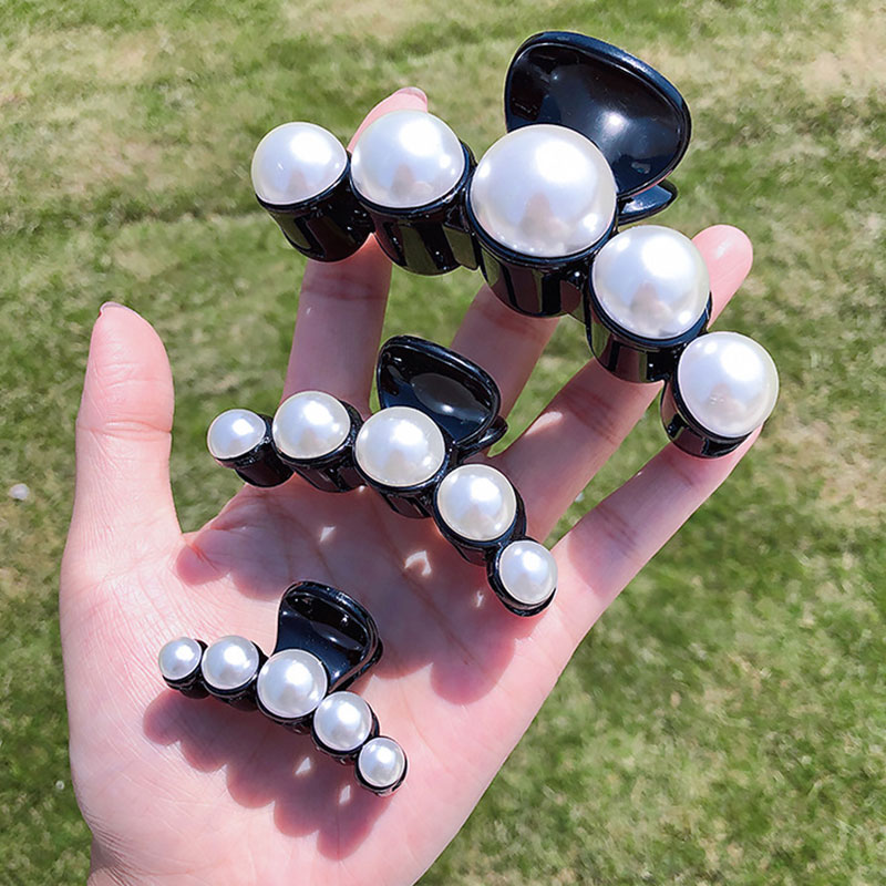 Kẹp Tóc Hợp Kim Đính Ngọc Trai Giả Xinh Xắn Cho Nữ