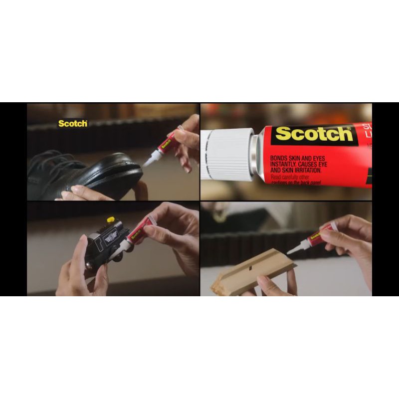 Keo dán đa năng siêu dính Scotch 3M- Super Glue Gel (2g)