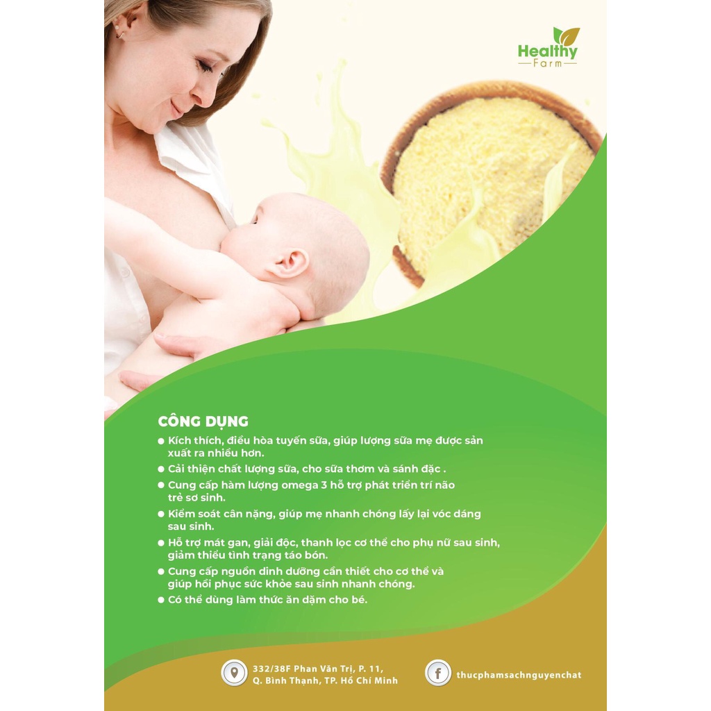 Ngũ Cốc Dinh Dưỡng Lợi Sữa Hana 650gr