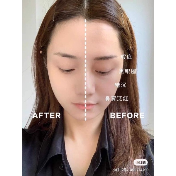 Kem nền Guc.ci  mịn mướt tạo sự tự nhiên trắng sáng căng bóng