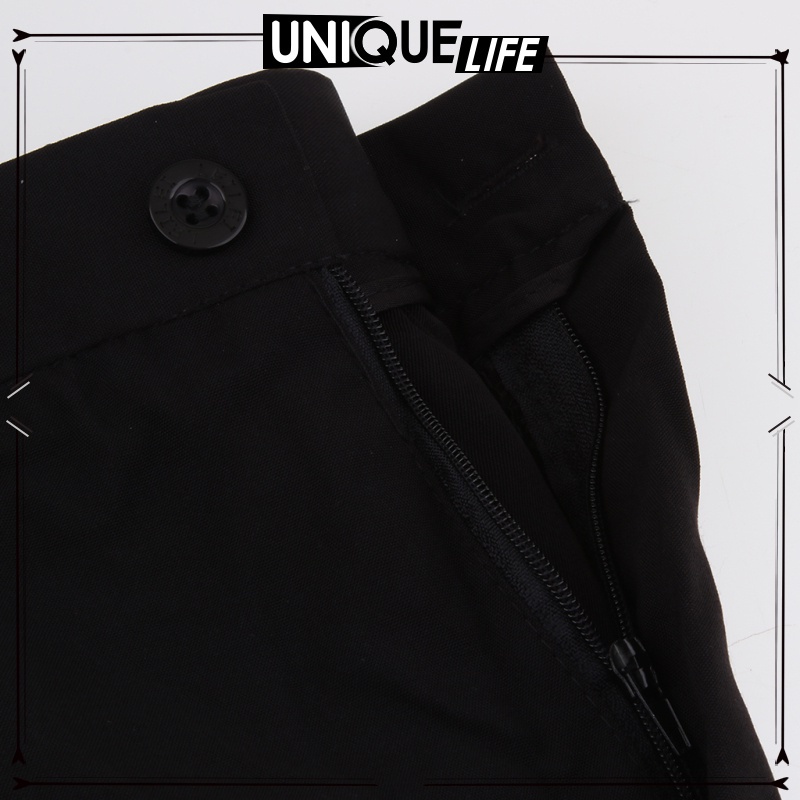 Quần tây màu đen thời trang đa năng dành cho đầu bếp