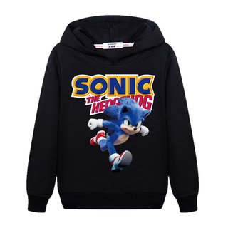 Áo KhoáC Hoodie In HìNh Sonic 2 Cho Bé