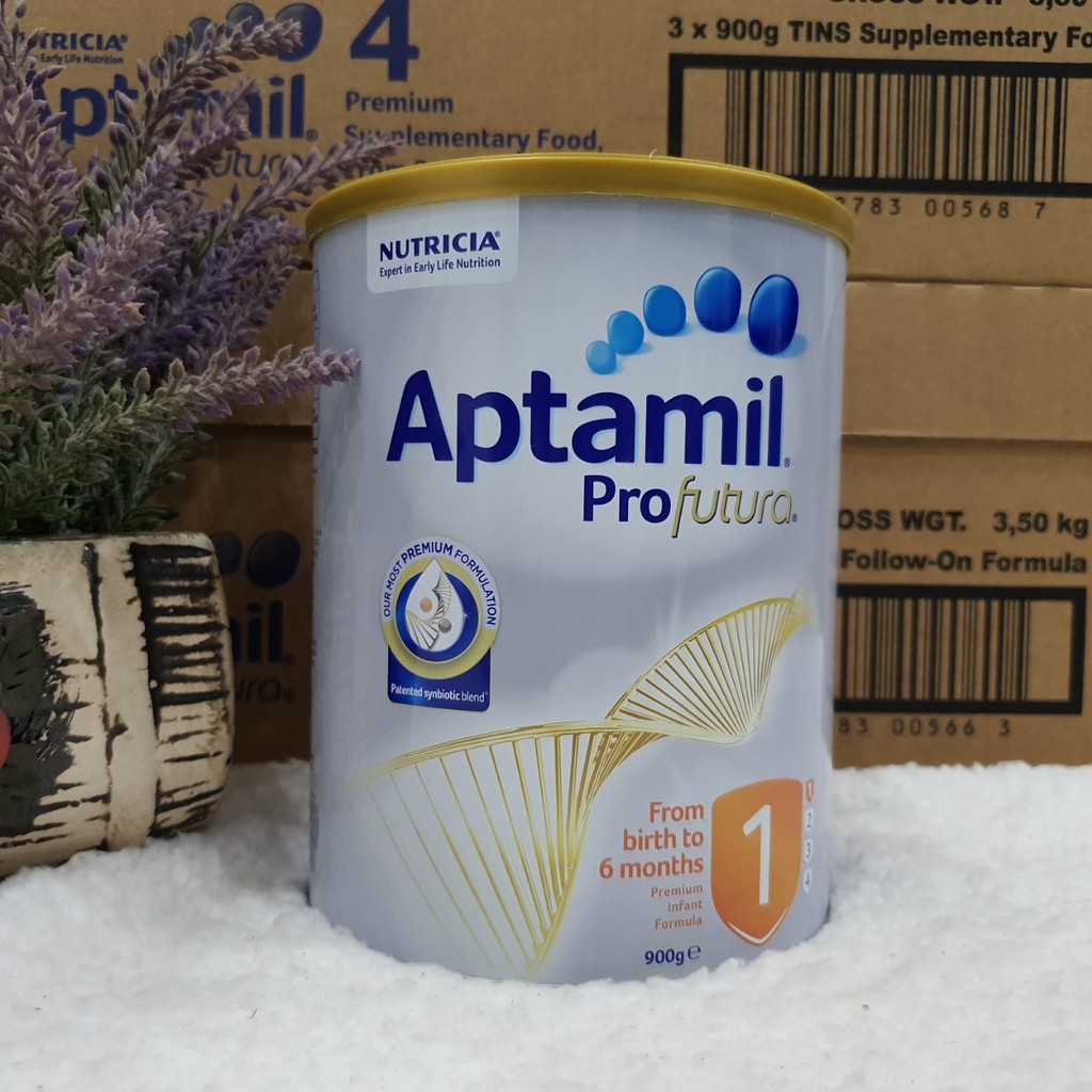 Sữa Aptamil Profutura, số 1, 2, 3 & 4, lon 900 grams, Nutricia, Úc