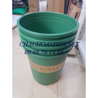 SIÉUSALE Combo HOT 5 chậu Monrovia, chậu hoa hồng 3GL đến 5GL hàng chất lượng