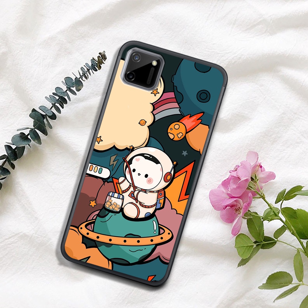 [ SIÊU HOT] ỐP LƯNG OPPO REALME C11/C11 2021  , IN HÌNH ASTRONAUT TIỂU ĐỘI PHI-HÀNH-GIA, MÀU SẮC CỰC BẮT MẮT
