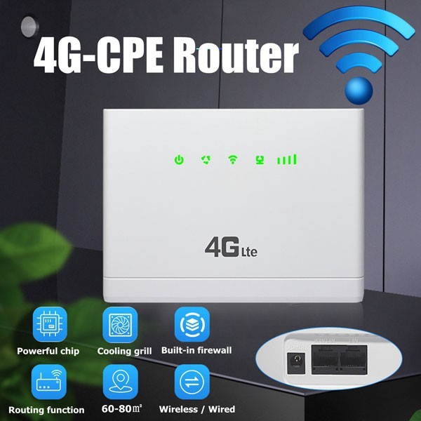 Bộ Phát Wifi 4G ZTE CP108 - Chính Hãng - Bảo hành 12 Tháng - Giá Rẻ
