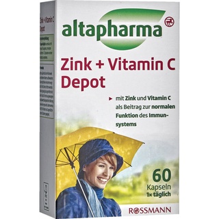 Viên uống altapharma bổ xung kẽm + vitamin c 60 viên - ảnh sản phẩm 1