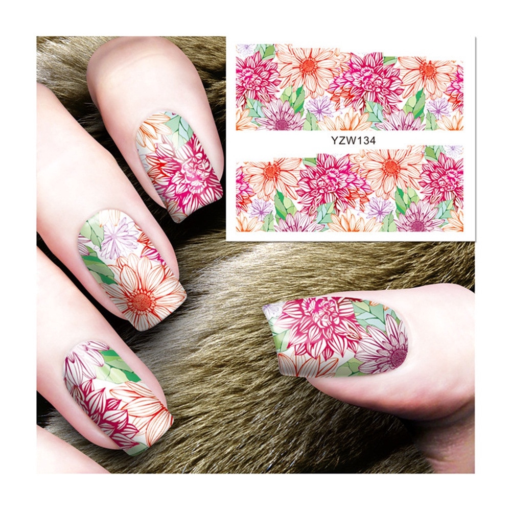 Decal Nước Dán Móng Nghệ Thuật