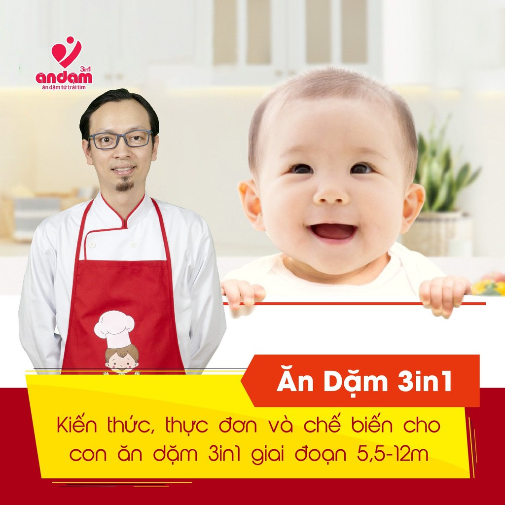 Voucher - Khóa học "Ăn Dặm 3in1 Online"