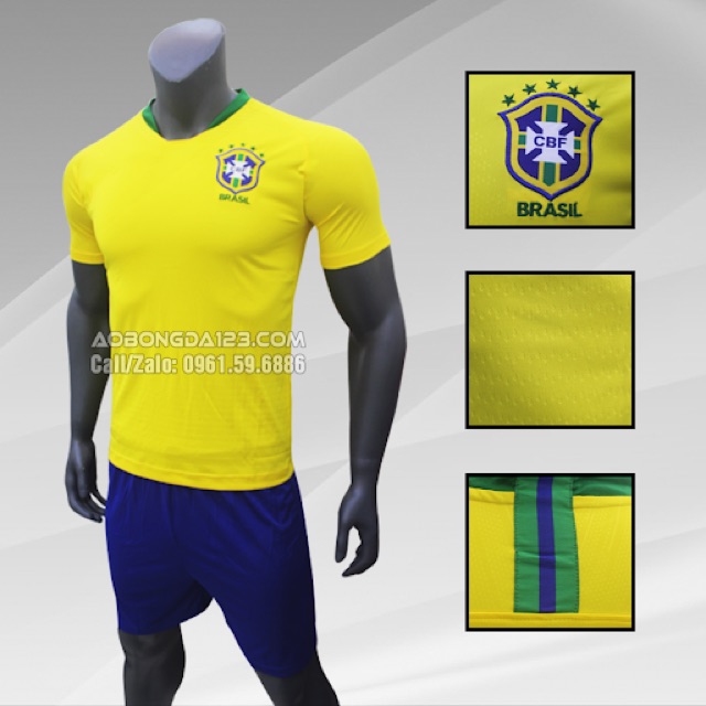 Bộ áo bóng đá Brazil