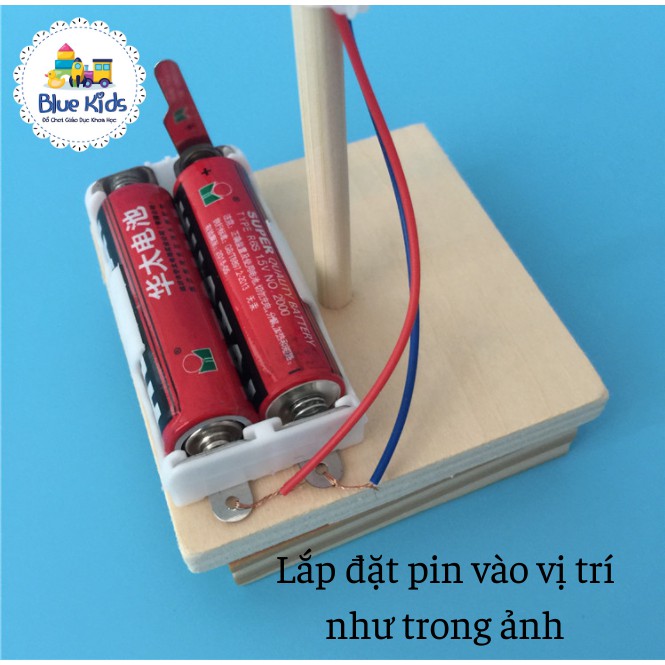 Đồ chơi khoa học STEAM tự làm đèn bàn mini bằng gỗ cho bé