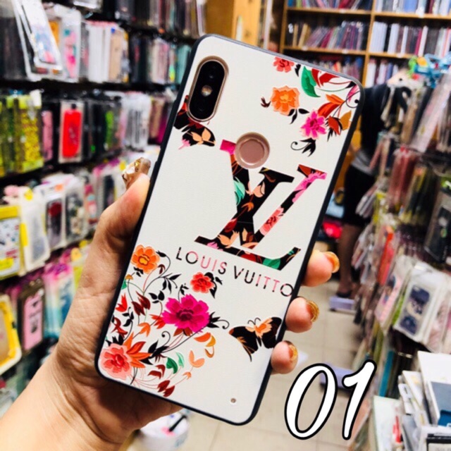 Ốp Xiaomi Note 5 / Mi 8 / Mi 8 SE / Iphone XS MAX hoa 4D sần