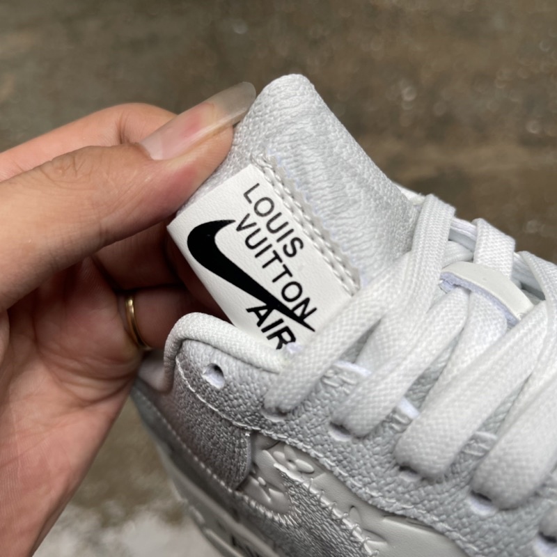 Giày Thể Thao AF.1 LV xám nam nữ