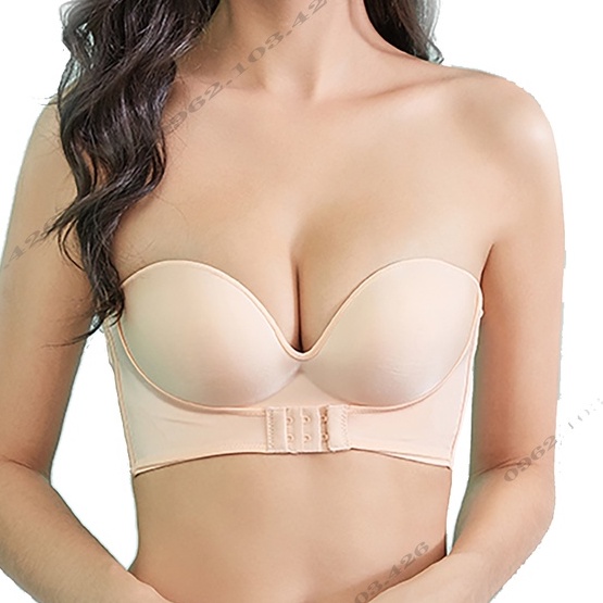 Áo ngực không dây có có đai nâng đẩy tạo khe_Mahola_CP25