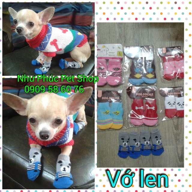 🐶🐱 Vớ len cho chó mèo