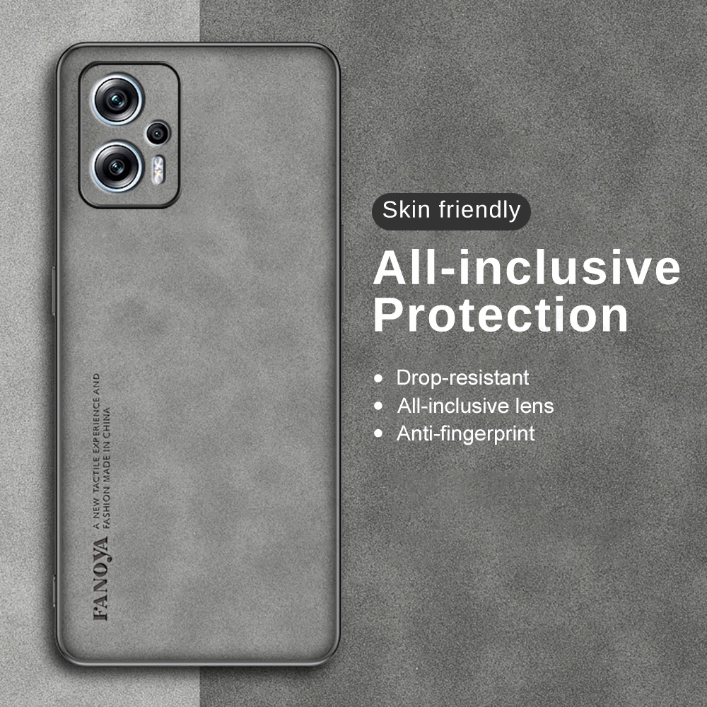 Ốp Điện Thoại Da Nhám Sang Trọng Chống Sốc Cho Xiaomi Poco X4 NFC X4 Pro 5G X4GT X4NFC Fundas Xiaomi Poco X4 GT