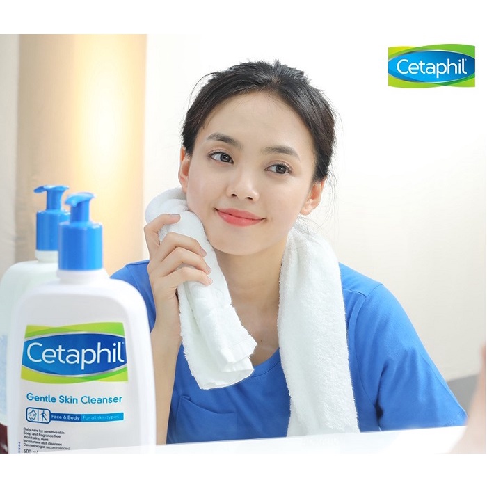 Sữa rửa mặt dành cho da mụn Cetaphil Gentle Skin Cleanser 500ml - Nội địa Canada