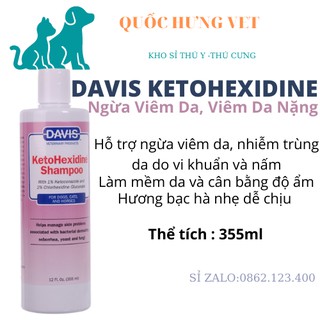Sữa Tắm Trị Viêm Da Davis Ketohexidine 355ml