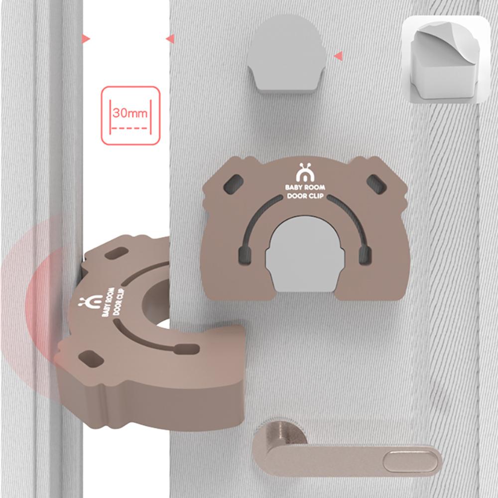 Kẹp Chặn Cửa Bằng Nhựa Eva An Toàn Dành Cho Trẻ
