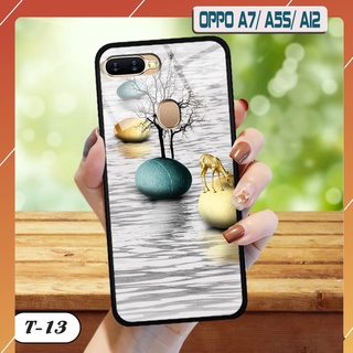 Ốp cường lực kính in 3D cho OPPO A7/ A5S/ A12