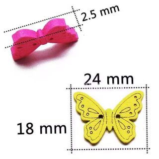 Bướm gỗ 10 con
